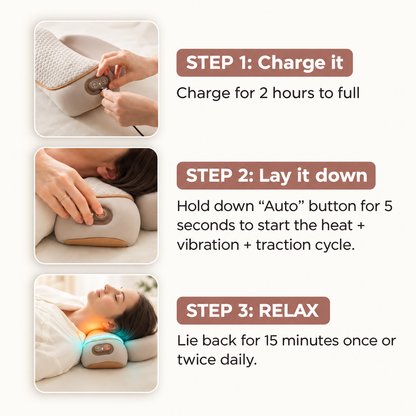 Senalya™ Heated Neck Massage Pillow